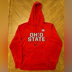 Nike Ohio State Buckeyes Hoodie Men’s Small Football Practice Performance Floral